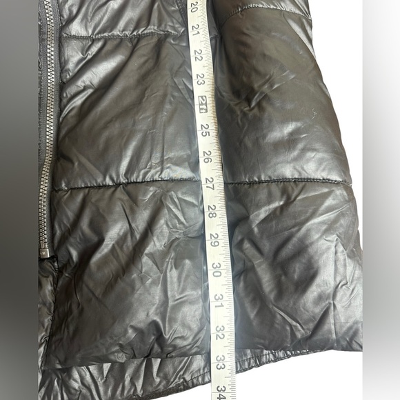 Sam Edelman Black Long Puffer Jacket - Picture 6 of 7